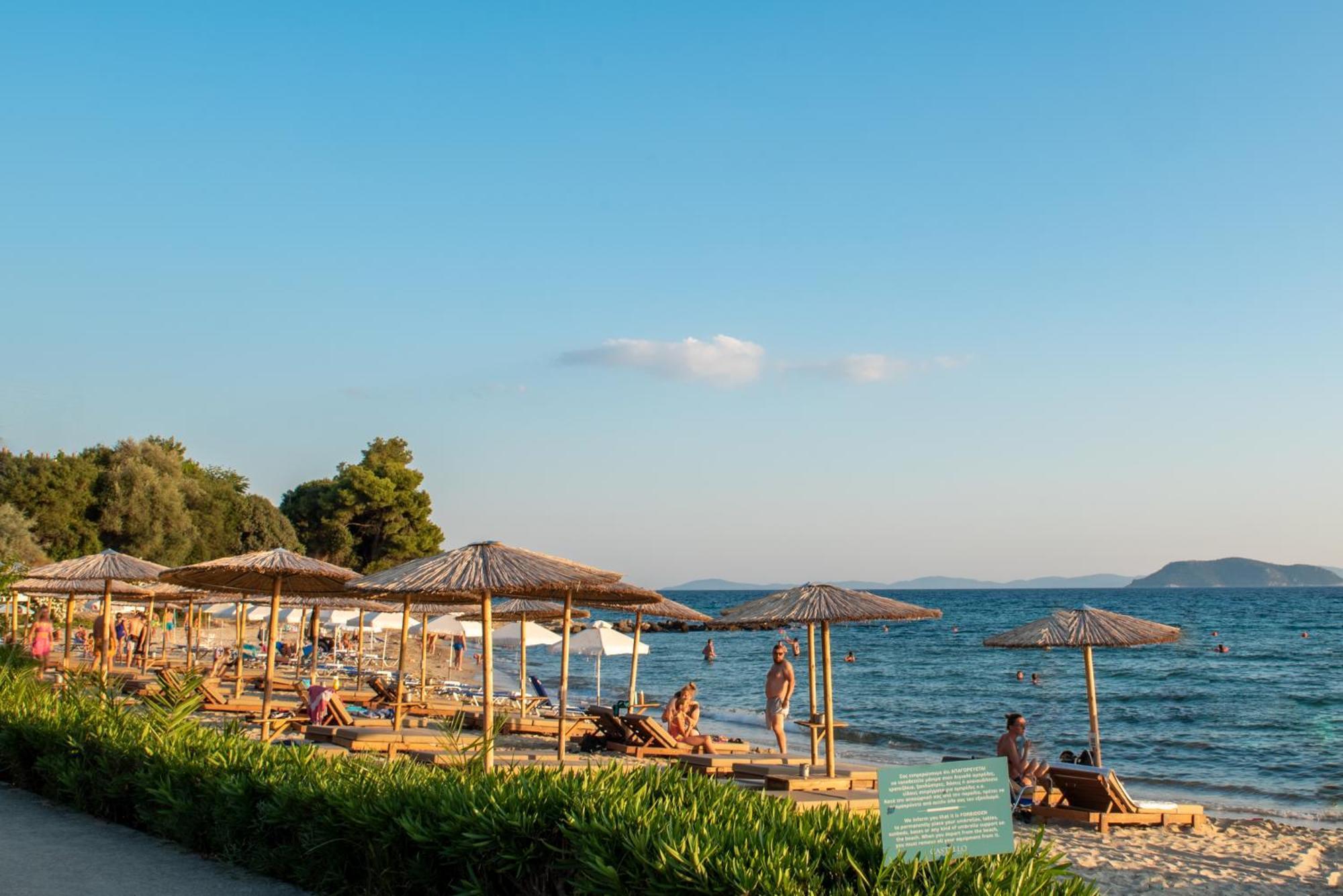 Camping Castello Neos Marmaras Exteriér fotografie